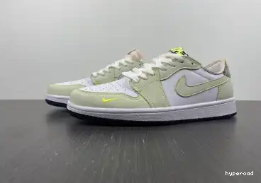 Hyperoad Air 1 Nike Low Jordan White-Green 0613